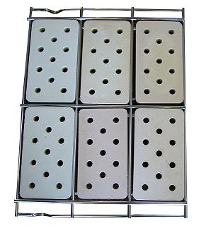 Wire Rack with Ceramic Tiles